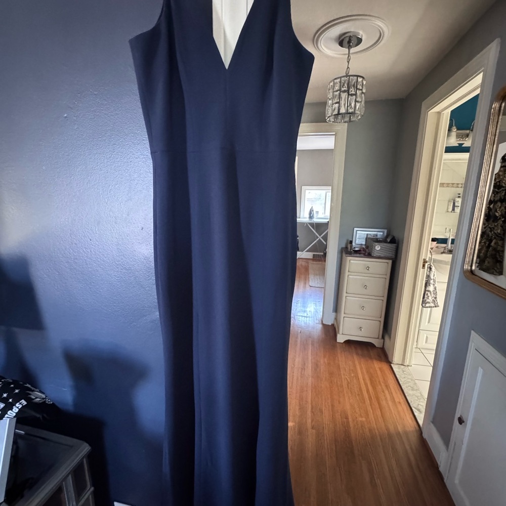 Dress the Population Deep Blue Maxi Dress